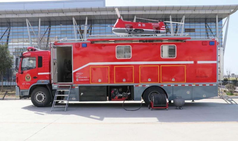 獵鷹無人機(jī)滅火救援綜合裝備（PDFRE）承載運輸車輛獲得國家3C認(rèn)證